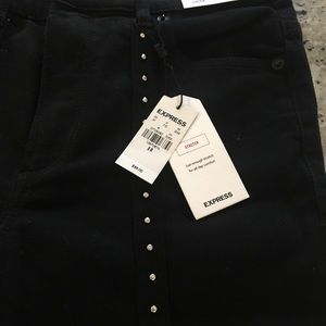 New with tags Express black stretch legging jeans